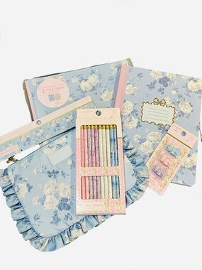 🤑24 HR PRICE DROP LoveShackFancy BUNDLE of Floral Stationery Set NEW
